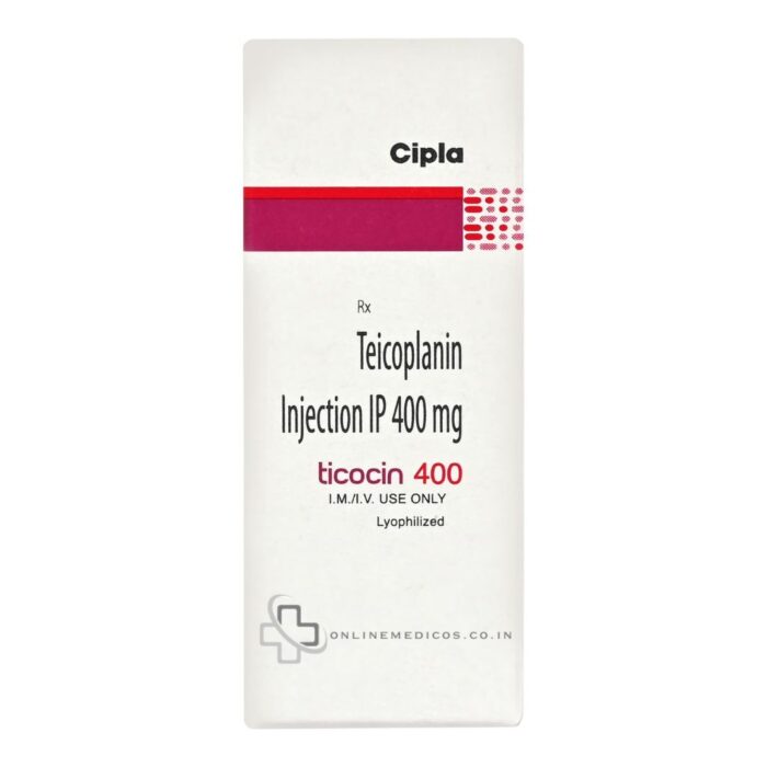 Ticocin 400mg Injection