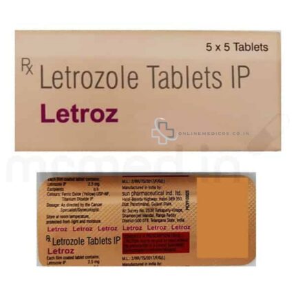Letroz 2.5mg Tablet 30's